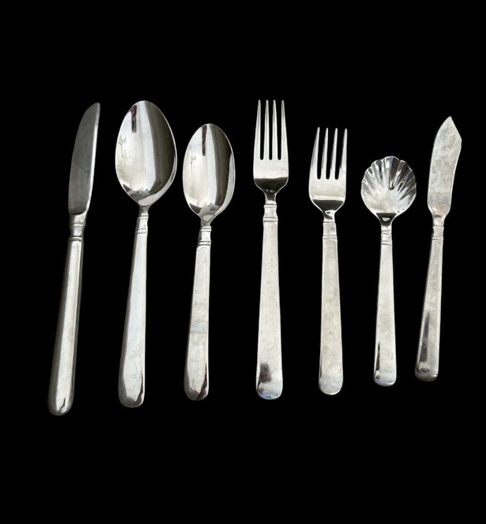 JA Henckles EARL 18/10 Stainless Glossy 7 pc Set Knife Spoon Fork Sugar Butter